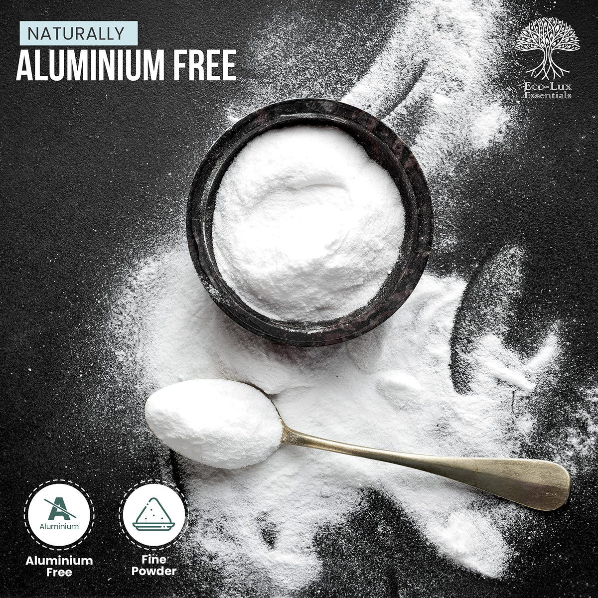 Eco-Lux Essentials Pure Baking Soda 11 lbs – Food Grade for Cleaning, Baking & Pools