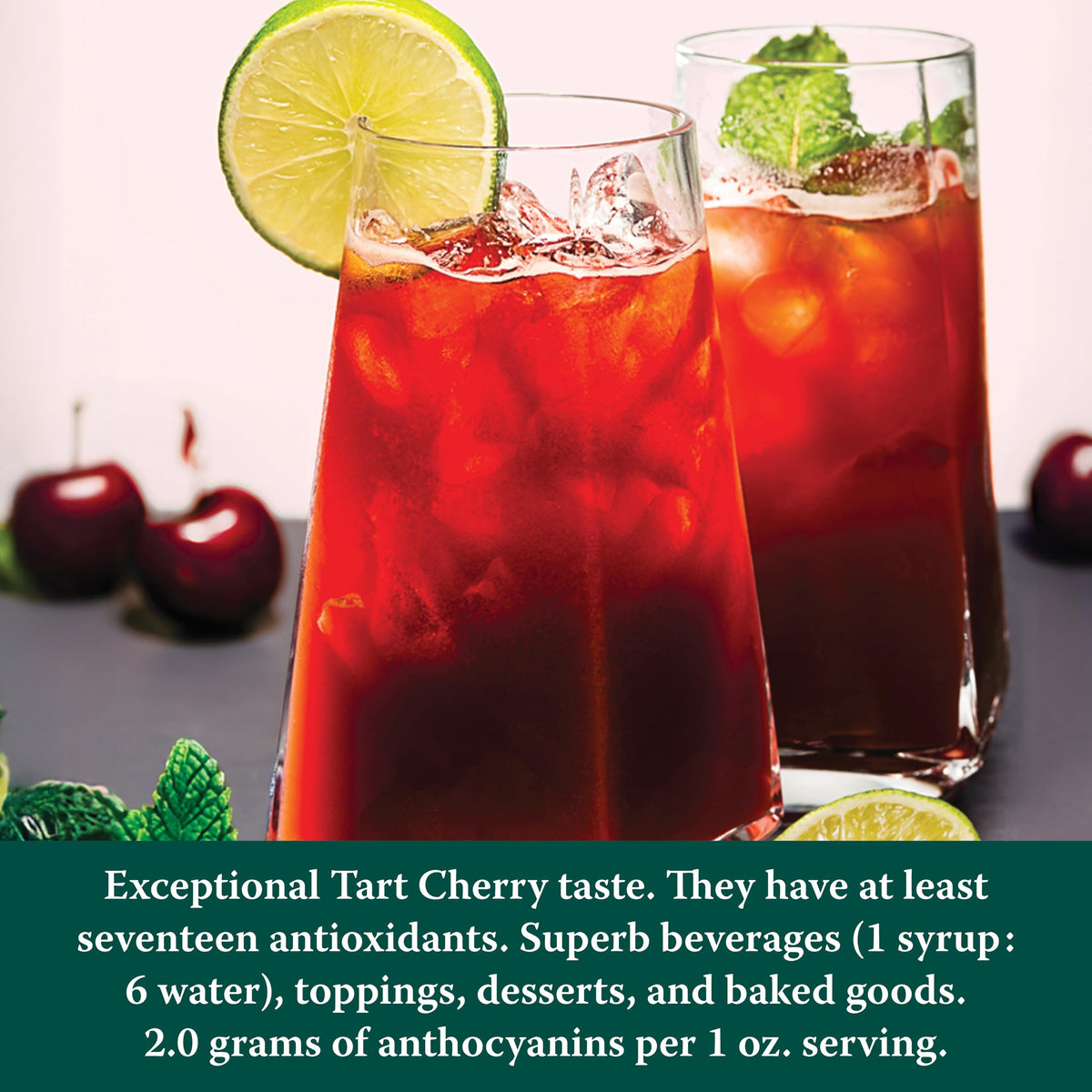 Eden Organic Montmorency Tart Cherry Juice Concentrate – 68 Brix, No Artificial Sugars, Michigan Cherries, 7.5 fl oz
