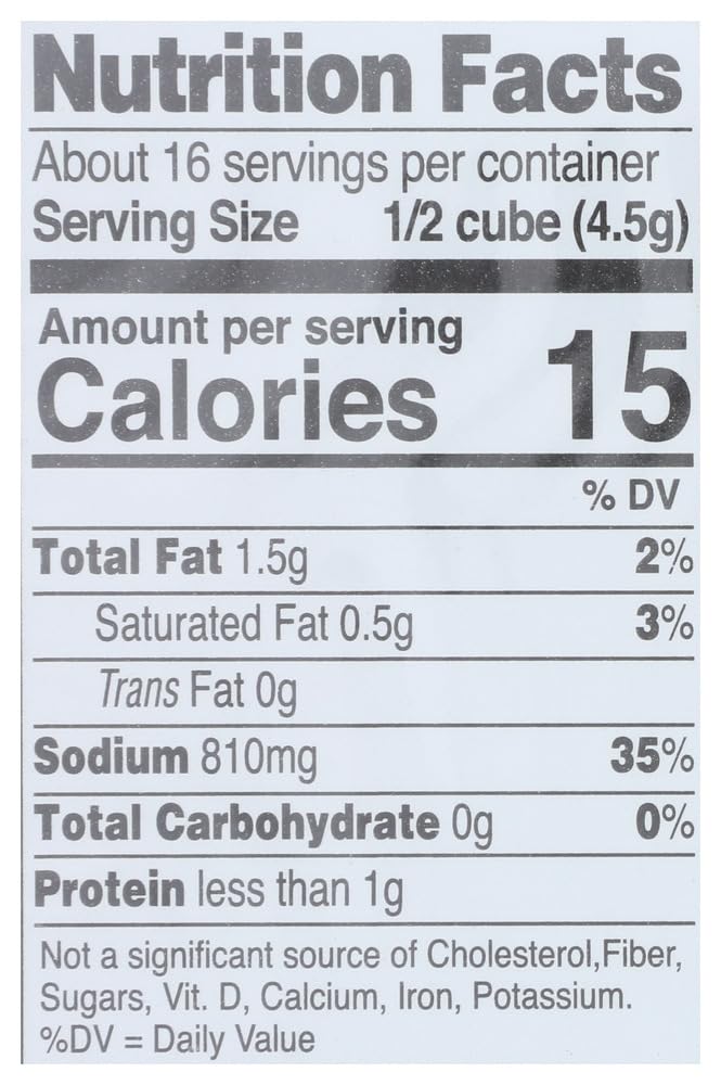 Edward & Sons Not Chick n Natural Bouillon Cubes - Not Chick n - 2.5 oz - Case of 12