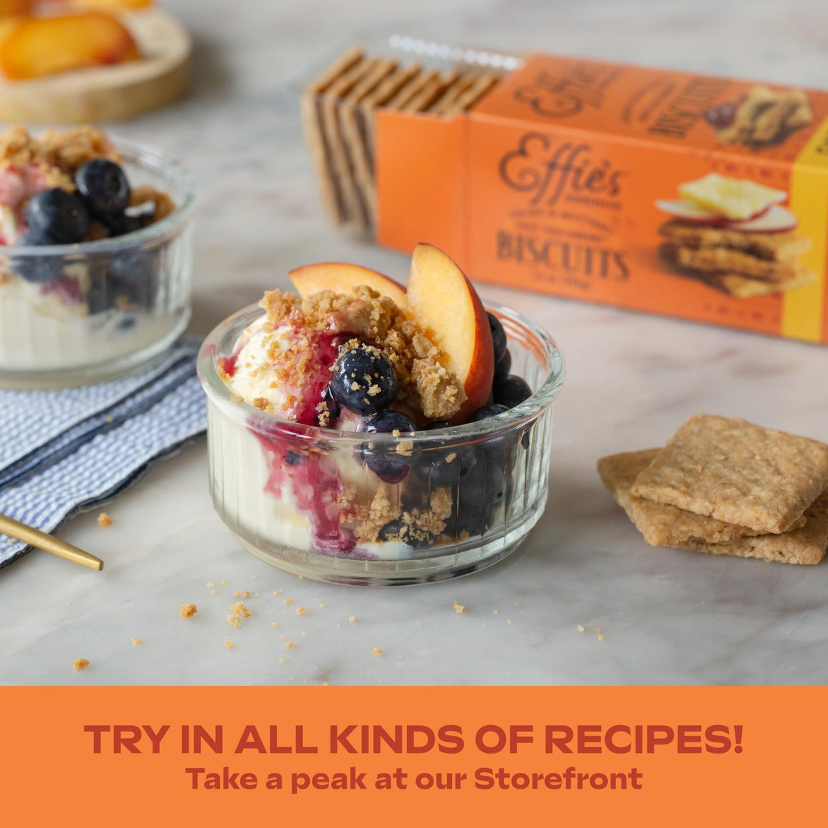 Effie's Homemade Biscuits Oatcakes 3 Pack — Crisp, Buttery Tea Biscuits