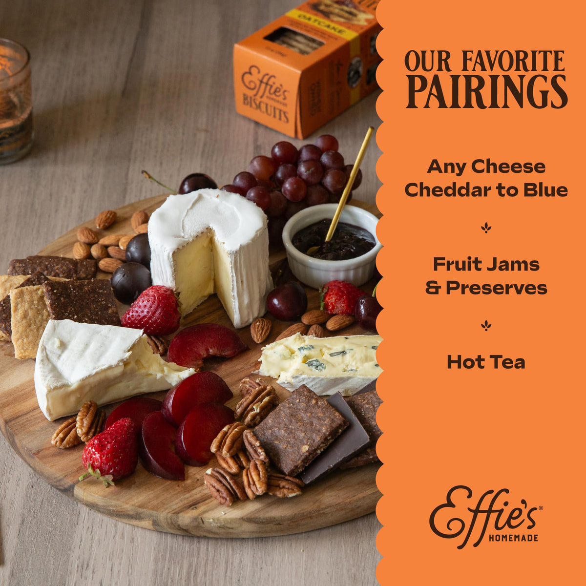 Effie's Homemade Biscuits Oatcakes 3 Pack — Crisp, Buttery Tea Biscuits