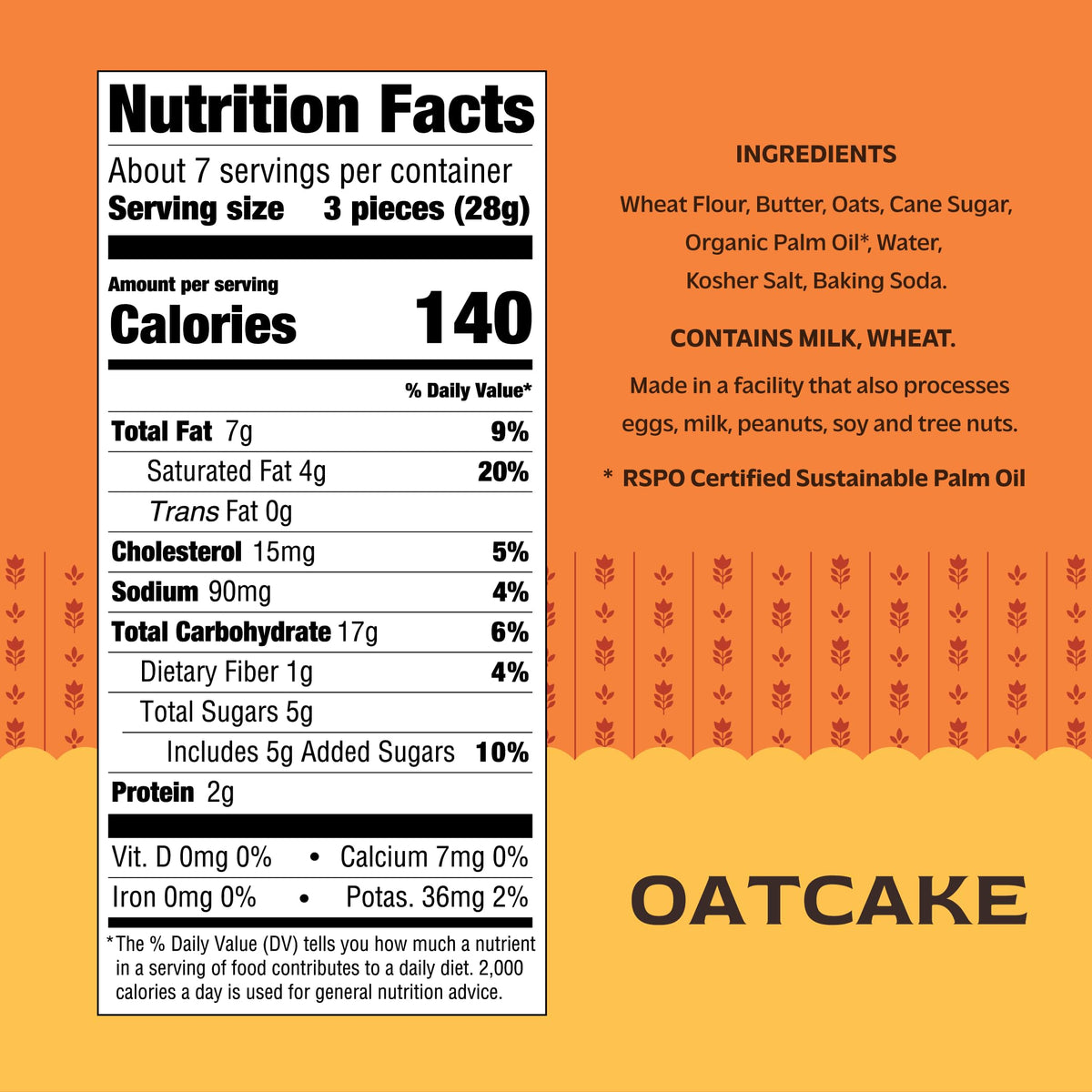 Effie's Homemade Biscuits Oatcakes 3 Pack — Crisp, Buttery Tea Biscuits