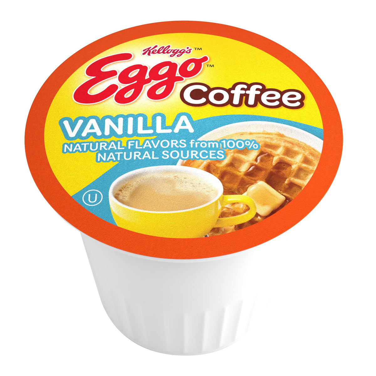 Eggo Beverages Vanilla Waffle Coffee Pods for Keurig K-Cup Brewers, 40 Count — Fair Trade Certified