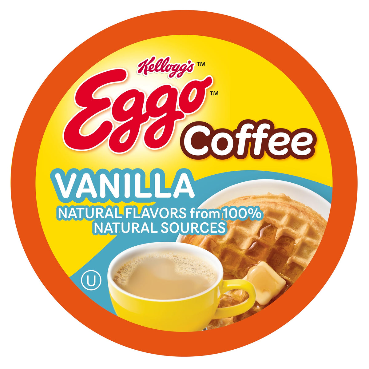 Eggo Beverages Vanilla Waffle Coffee Pods for Keurig K-Cup Brewers, 40 Count — Fair Trade Certified