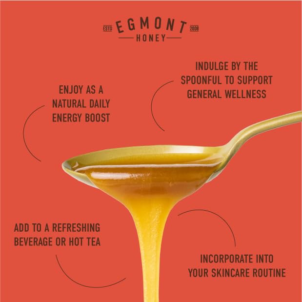 Egmont Honey Raw Manuka Honey MGO 700+ UMF 18+ – 8.8oz (250g) | 100% Pure New Zealand Honey