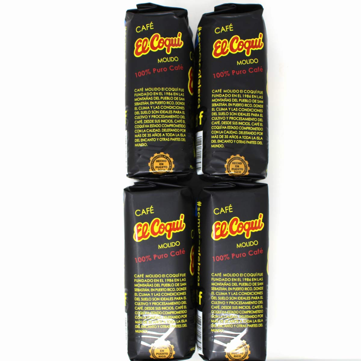 El Coquí Puerto Rican Ground Coffee (4-pack) – 14oz