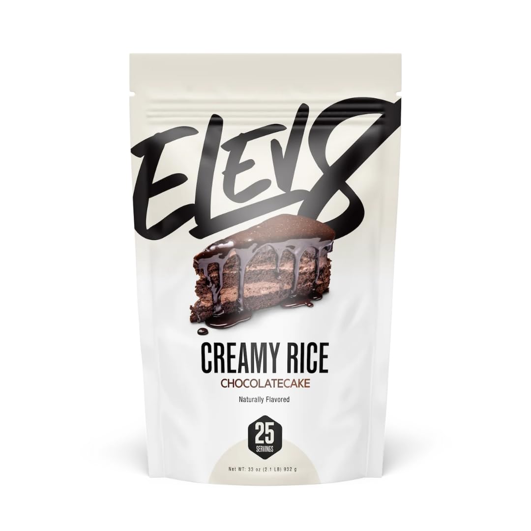 Elev8 Creamy Rice - 25 Servings (Chocolate Cake) | Macro-Friendly Carbs for Quick Fuel