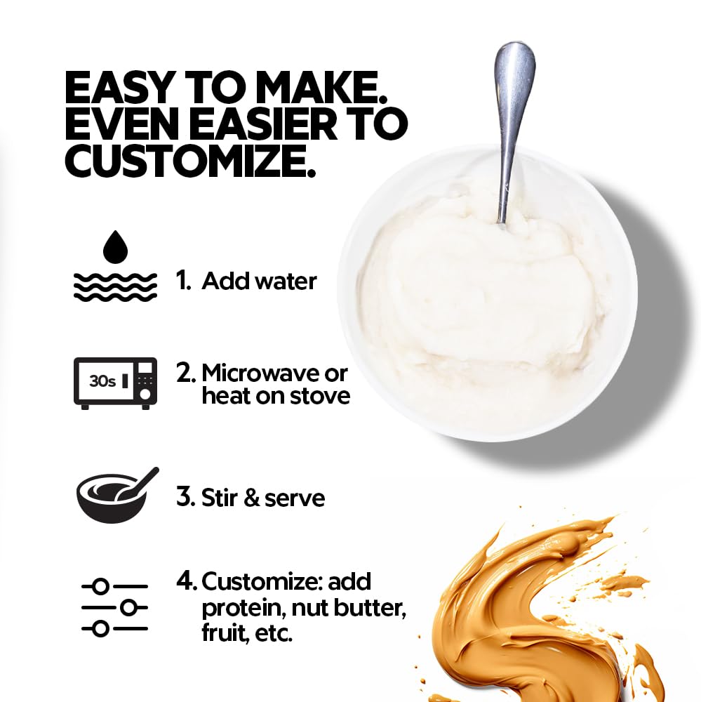 Elev8 Creamy Rice – Peanut Butter Cup (25 Servings) | Macro-Friendly, Quick-Prep Fuel