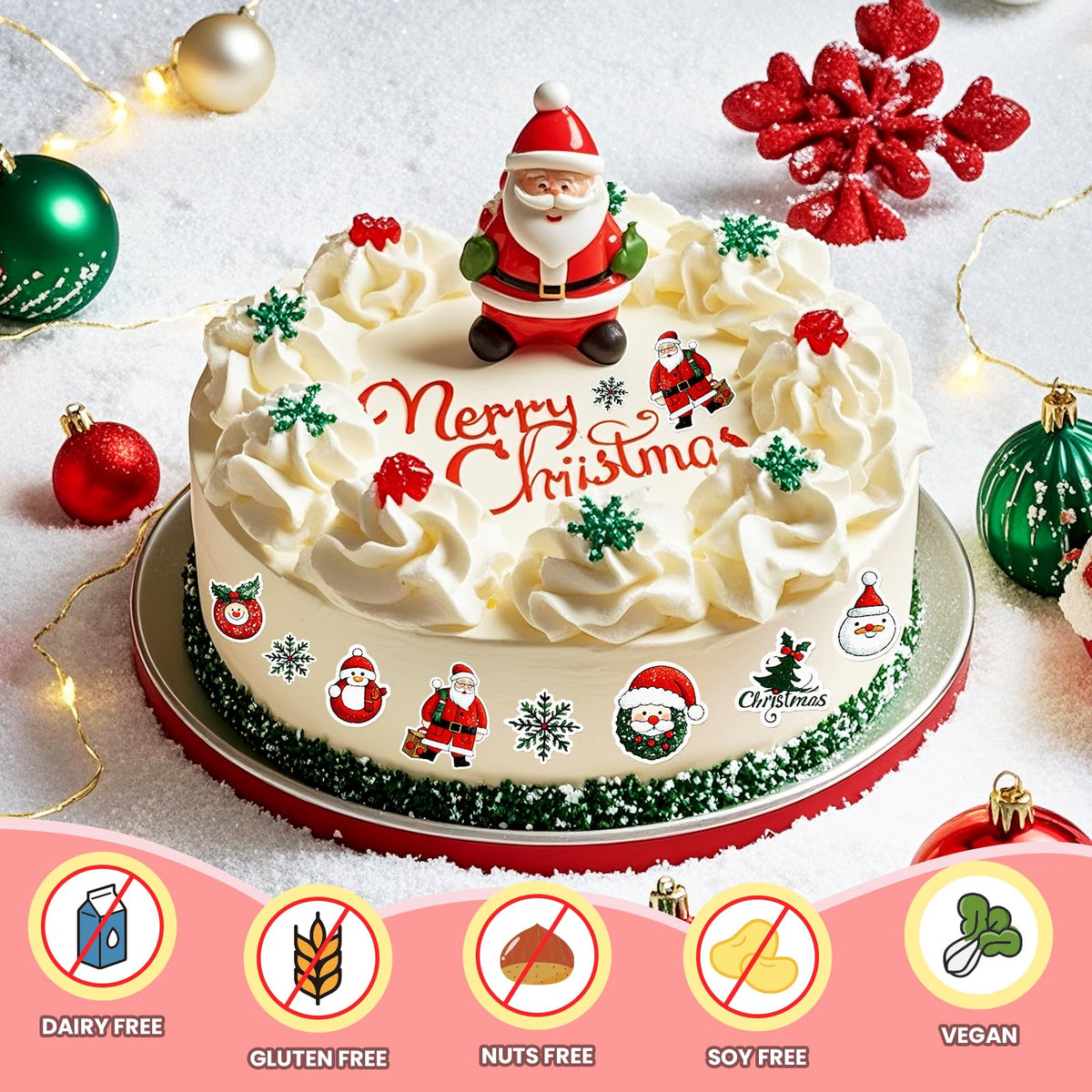 ELFLUENT 25 Count Edible Paper A4 Sheets for Cakes | Printable Sugar Sheets