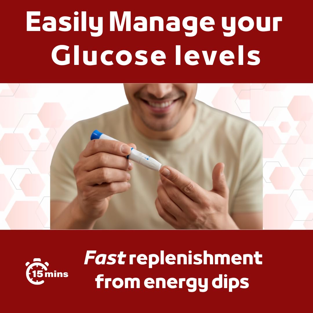 Elovate 15 Fast Acting Glucose Packets – Orange, 15g Dextrose, Waterproof SlimPaks (12 Pack)