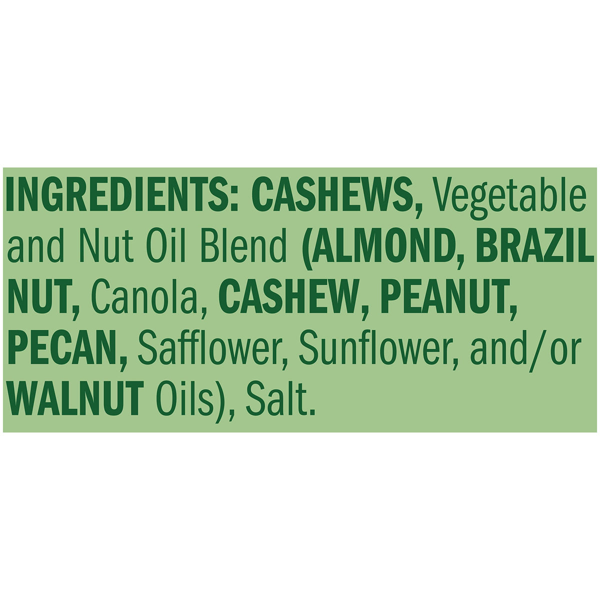 Emerald Nuts Roasted & Salted Cashews, 12 Ct – Plant-Based Protein, Kosher, Non-GMO