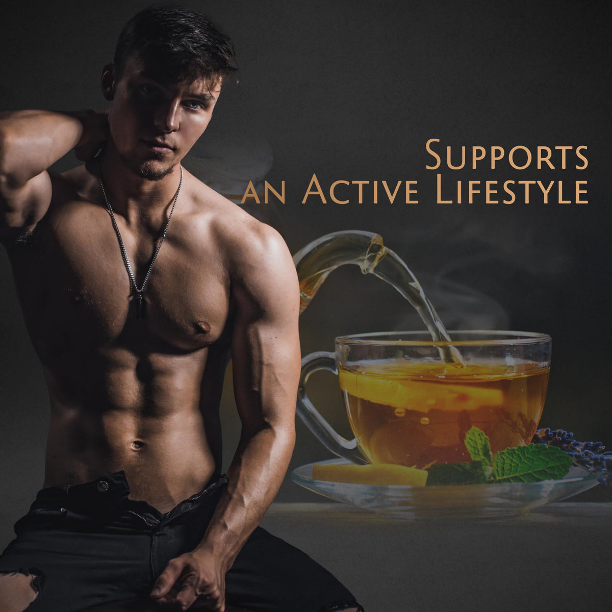 Energybolizer Perfect Weight Herbal Tea (24 Bags) – Plum Peach | Natural Energy & Digestive Support