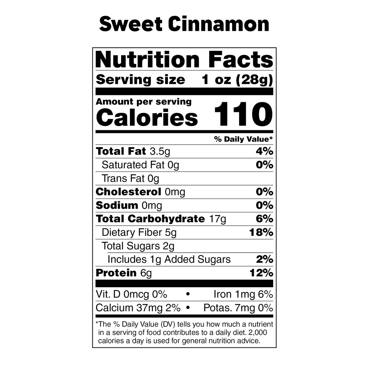 Enlightened Bada Bean Bada Boom Cinnamon — Plant-Based Protein Snack, Gluten-Free Vegan Crunch, 1 oz Bags (24 Pack)