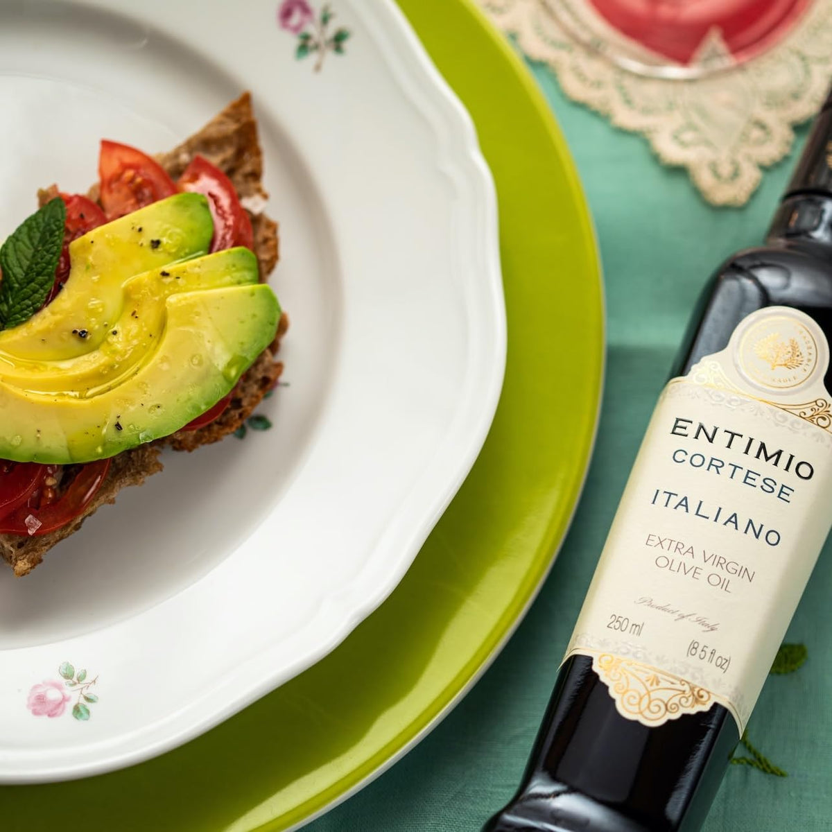 Entimio Cortese Organic Italian EVOO – 800+ mg/kg Polyphenols, 2026 Gold, Early Harvest, 16.9 fl oz