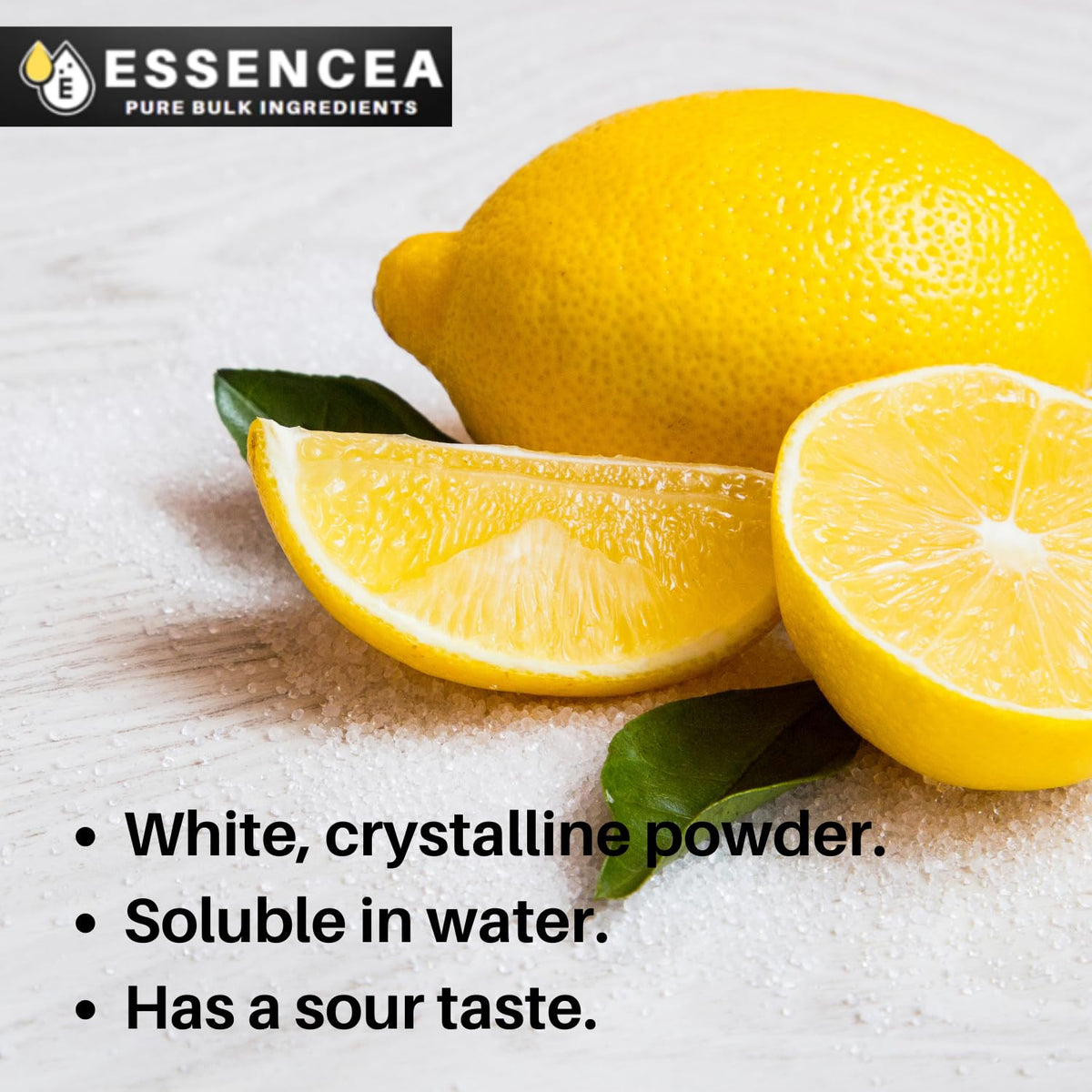 Essencea Citric Acid 5LB – Pure Bulk, Non-GMO, 100% Citric Acid Powder (Packaging May Vary)