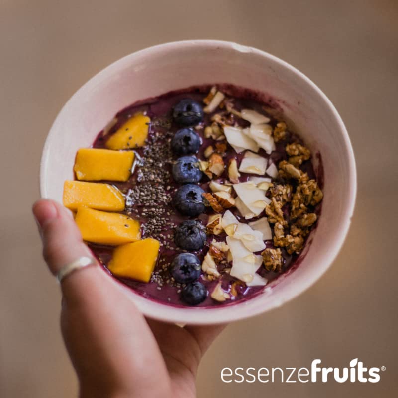 Essenzefruits Acai Powder – Non-GMO Berry Blend for Smoothies & Bowls | 1 lb / 454 g