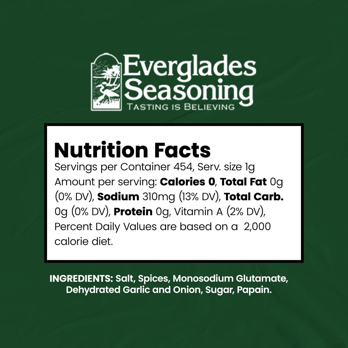 Everglades All Purpose Seasoning - Signature Southern Blend (2 Pack)