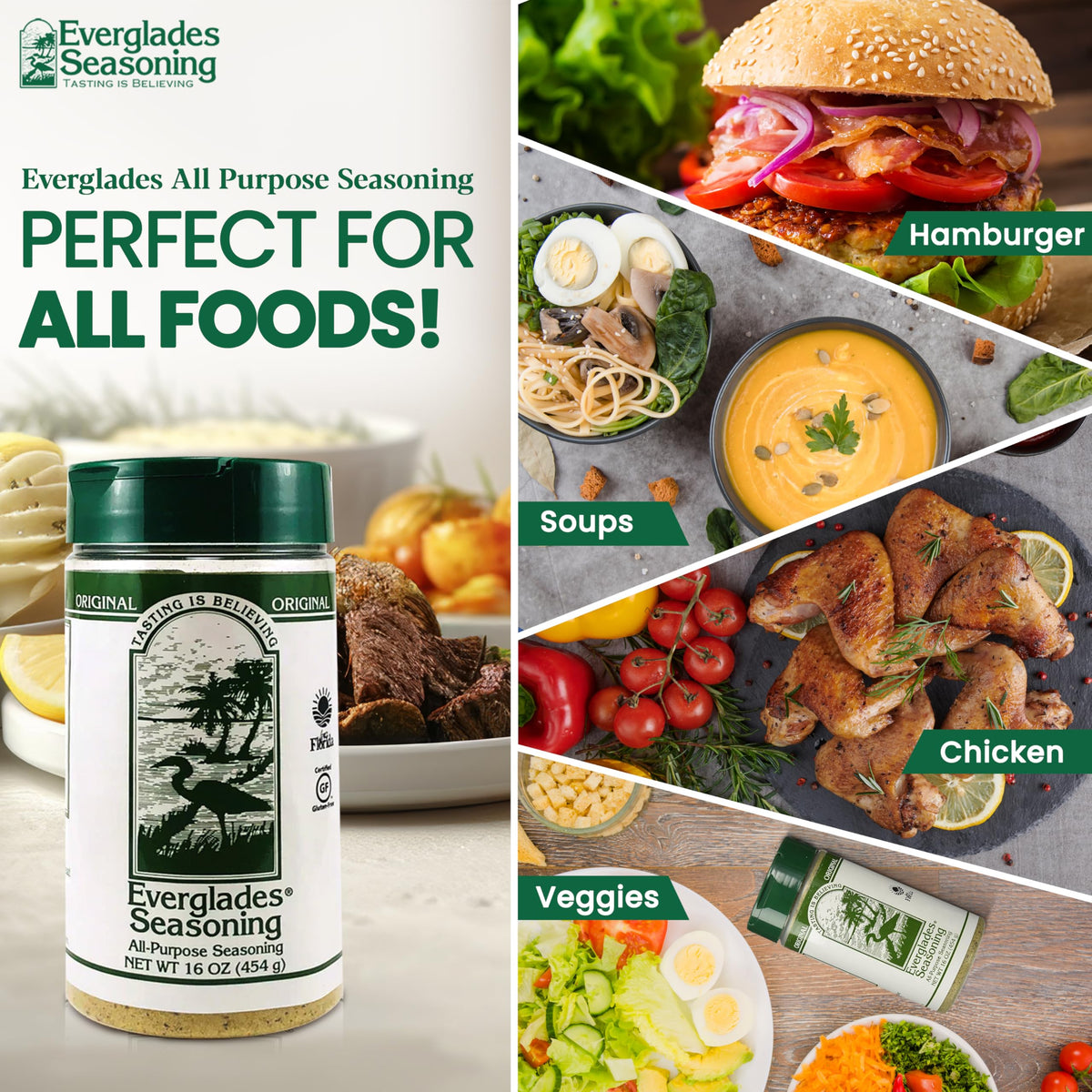 Everglades All Purpose Seasoning - Signature Southern Blend (2 Pack)