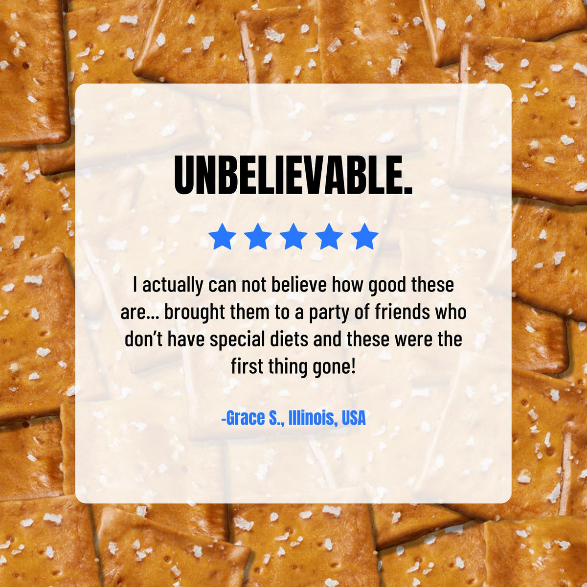 Every Body Eat Gluten Free Sea Salt Pretzel Thins – Grain Free, Vegan & Dairy Free (15 oz)