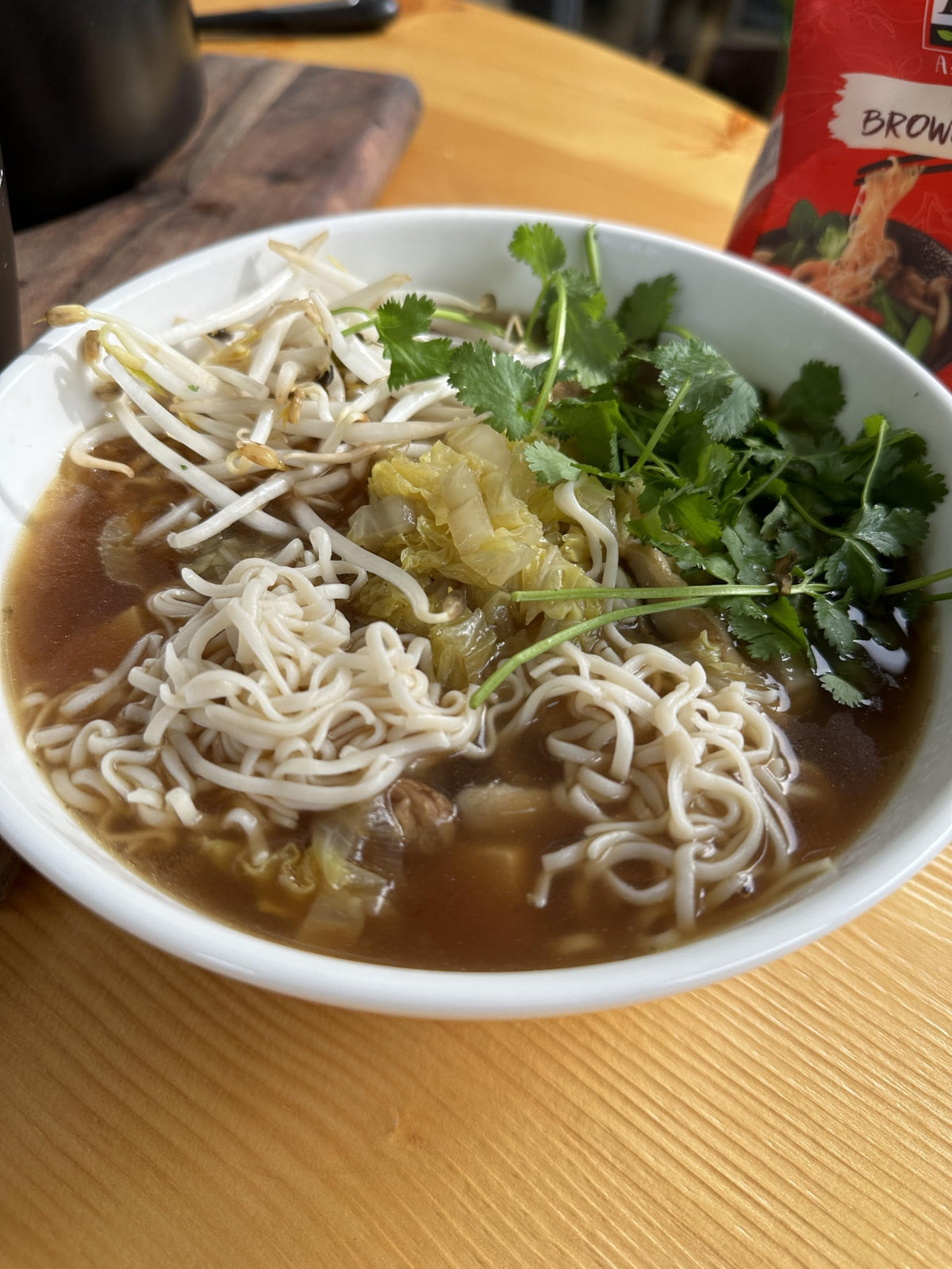 EXPLORE CUISINE Organic Brown Rice Ramen – 6 Pack, Gluten Free, 48 Servings