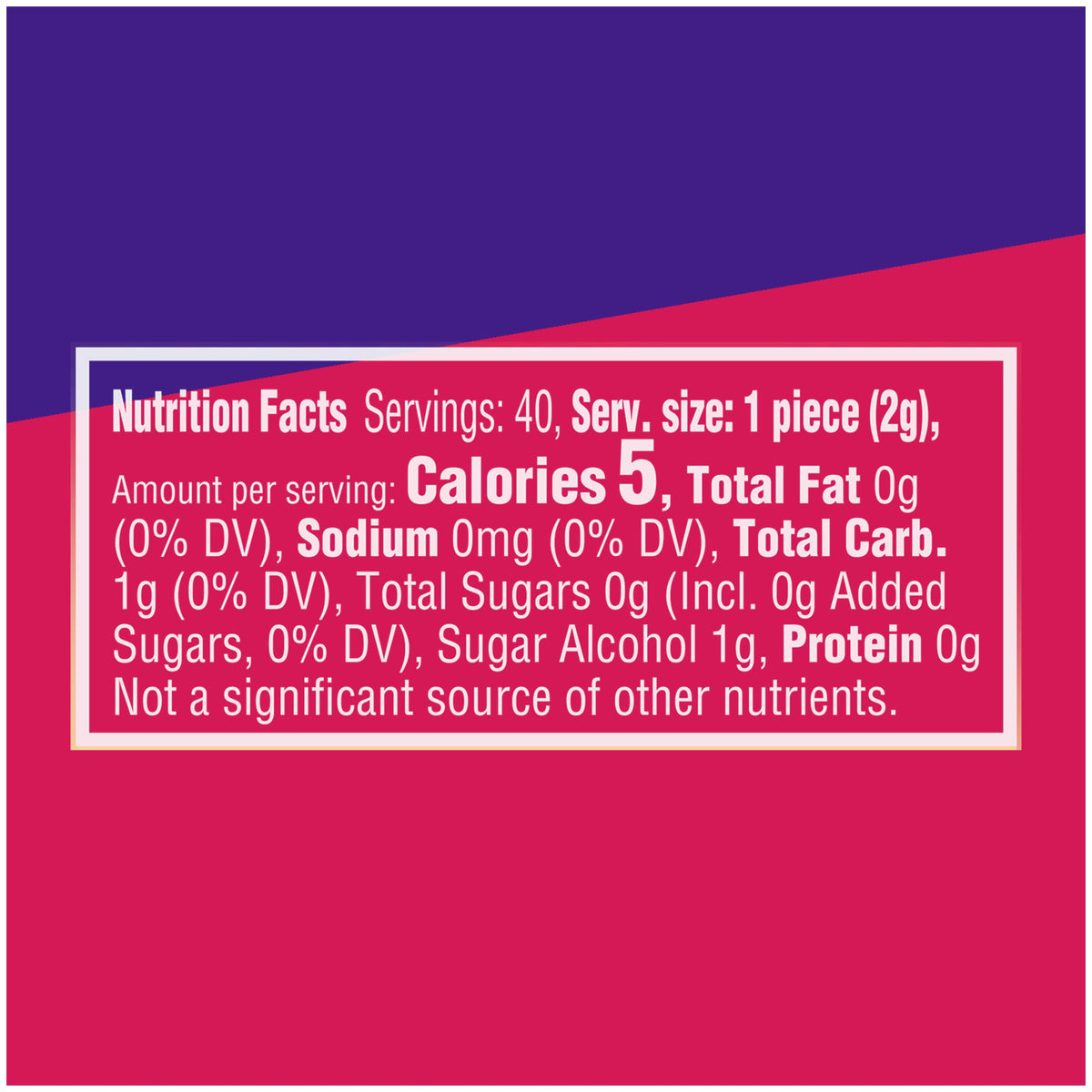 EXTRA Gum Sugar-Free Berry Mix – 6 Bottles (40 Pieces Each) | 3.21 oz