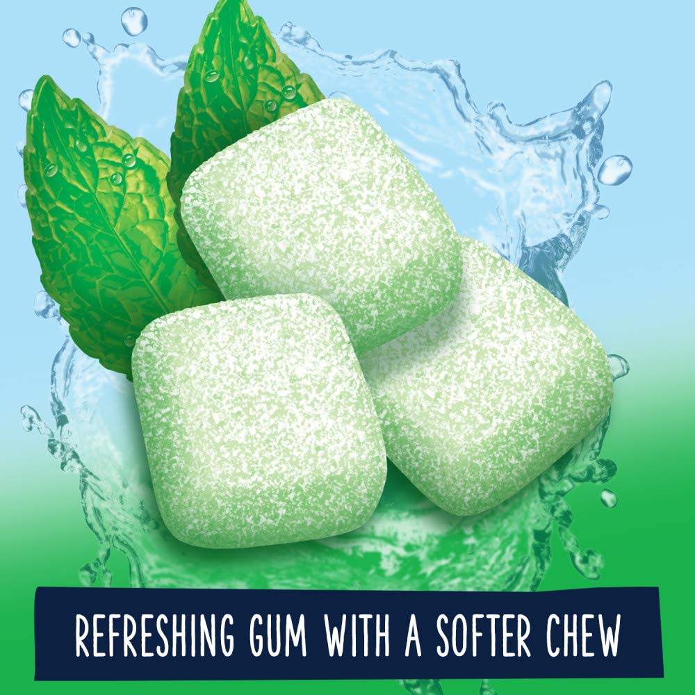 EXTRA Refreshers Spearmint Gum - 6 Pack (240 Pieces)