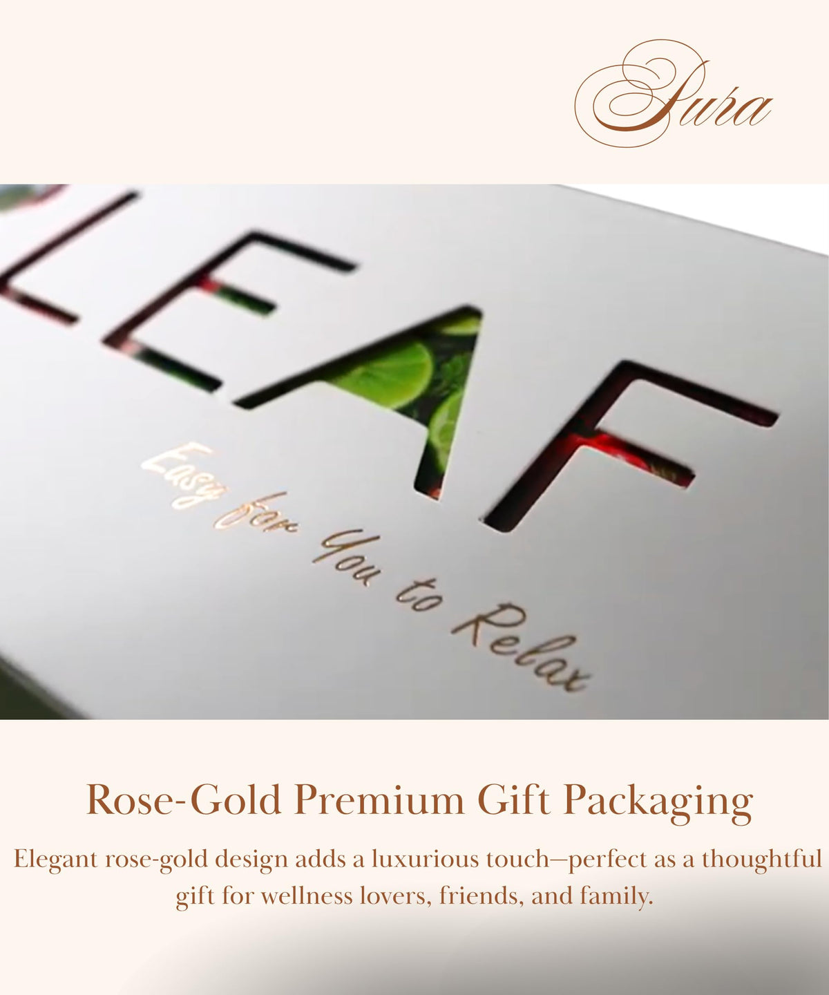 EZR LEAF Decaf Herbal Tea Sampler – 22ct Caffeine-Free Pyramid Bags | Assorted Fruit & Floral Blends