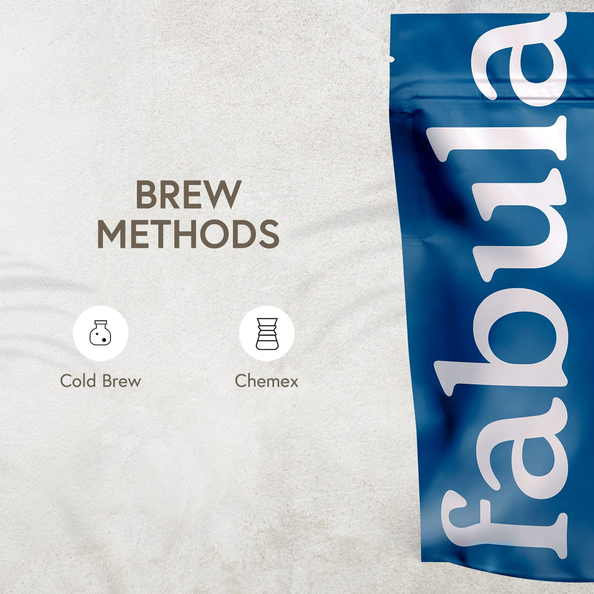 Fabula Cold Brew Coffee - Organic, Low Acid, Single Origin - 12 oz