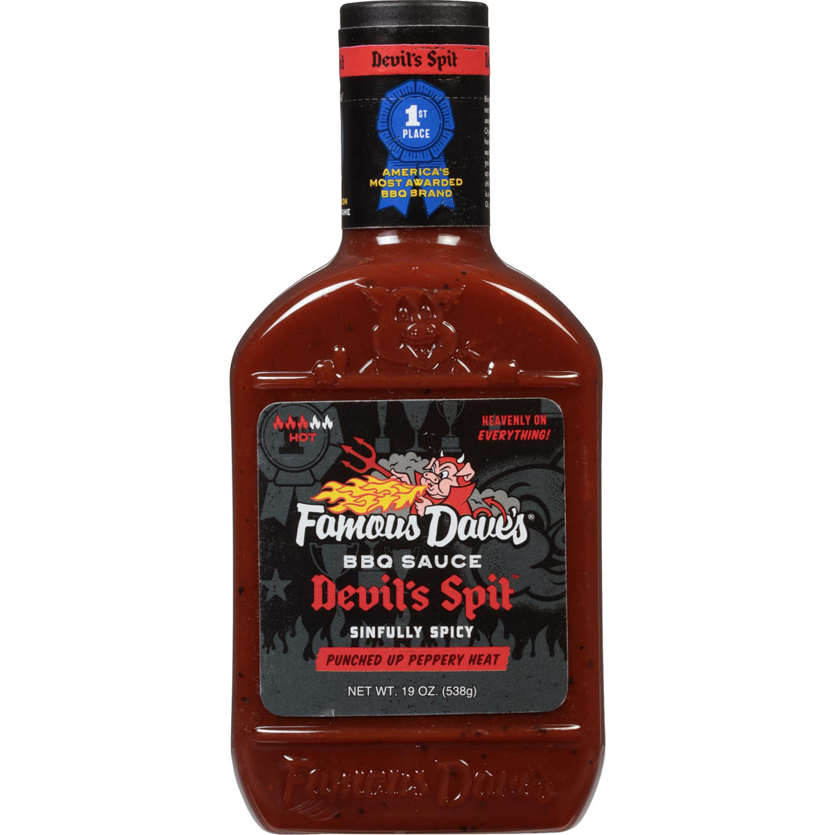 Famous Dave's BBQ Variety Pack – Devil's Spit, Sweet & Zesty, Rich & Sassy (20 oz x 3)