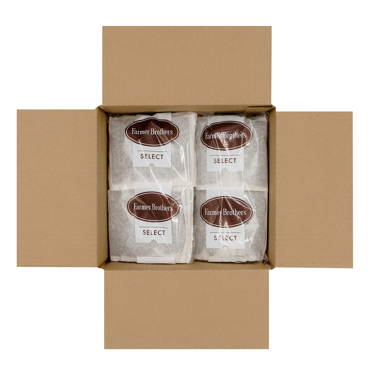 Farmer Brothers Black Iced Tea - 1 oz Filterpacks (48 Count) | Bulk Foodservice Tea