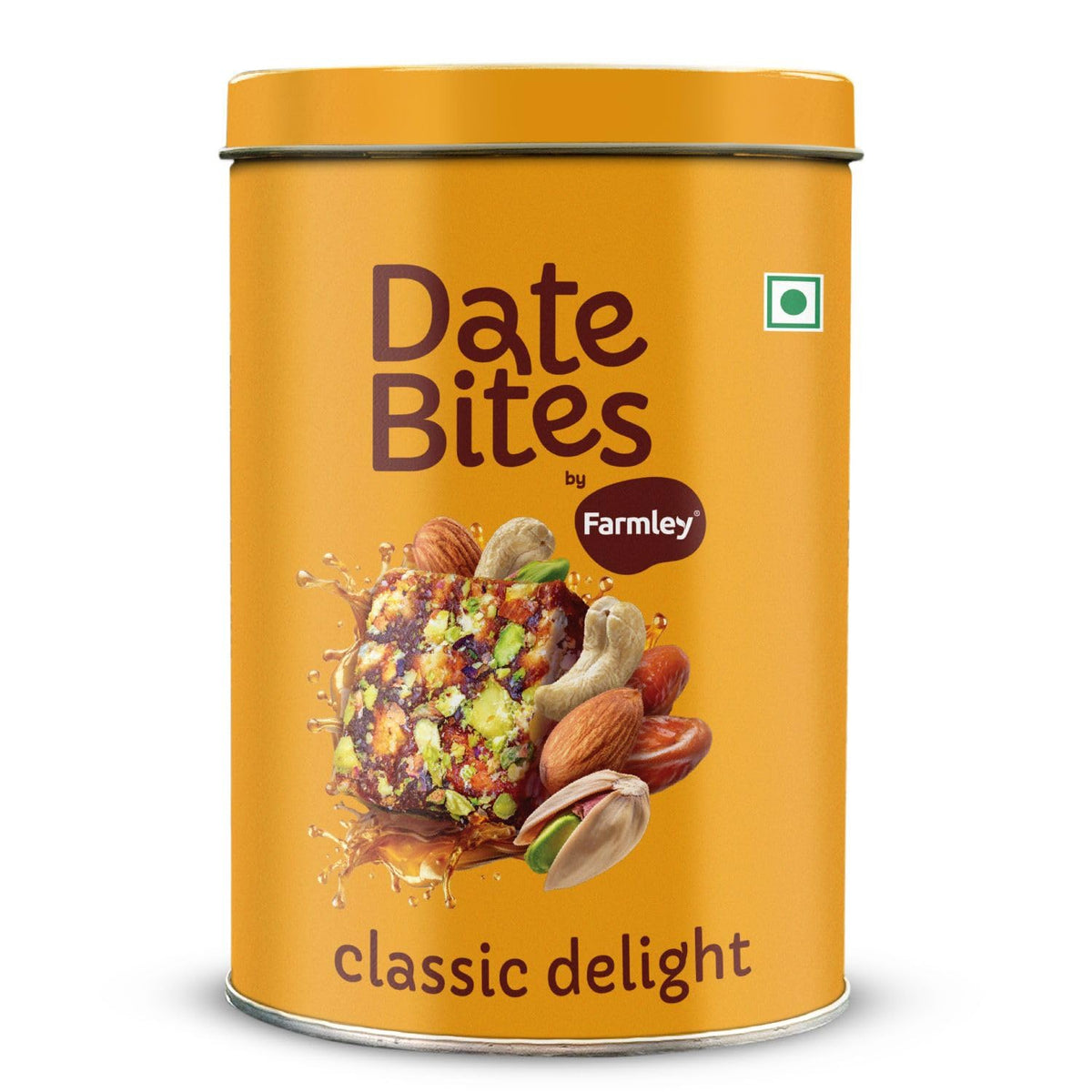 Farmley Protein Dates Bars Jars | No Added Sugar Date & Nuts | 200 g x 10