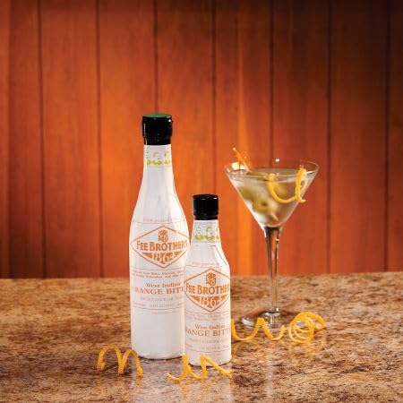 Fee Brothers West Indian Orange Cocktail Bitters - 2 Pack | Citrus Spice for Cocktails