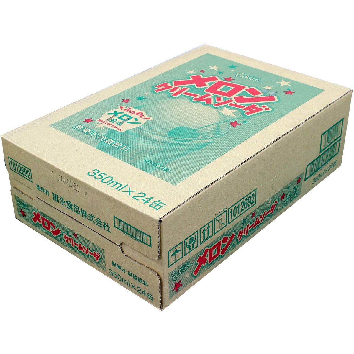 Felice Melon Cream Soda 11.83 fl oz – 24 Pack
