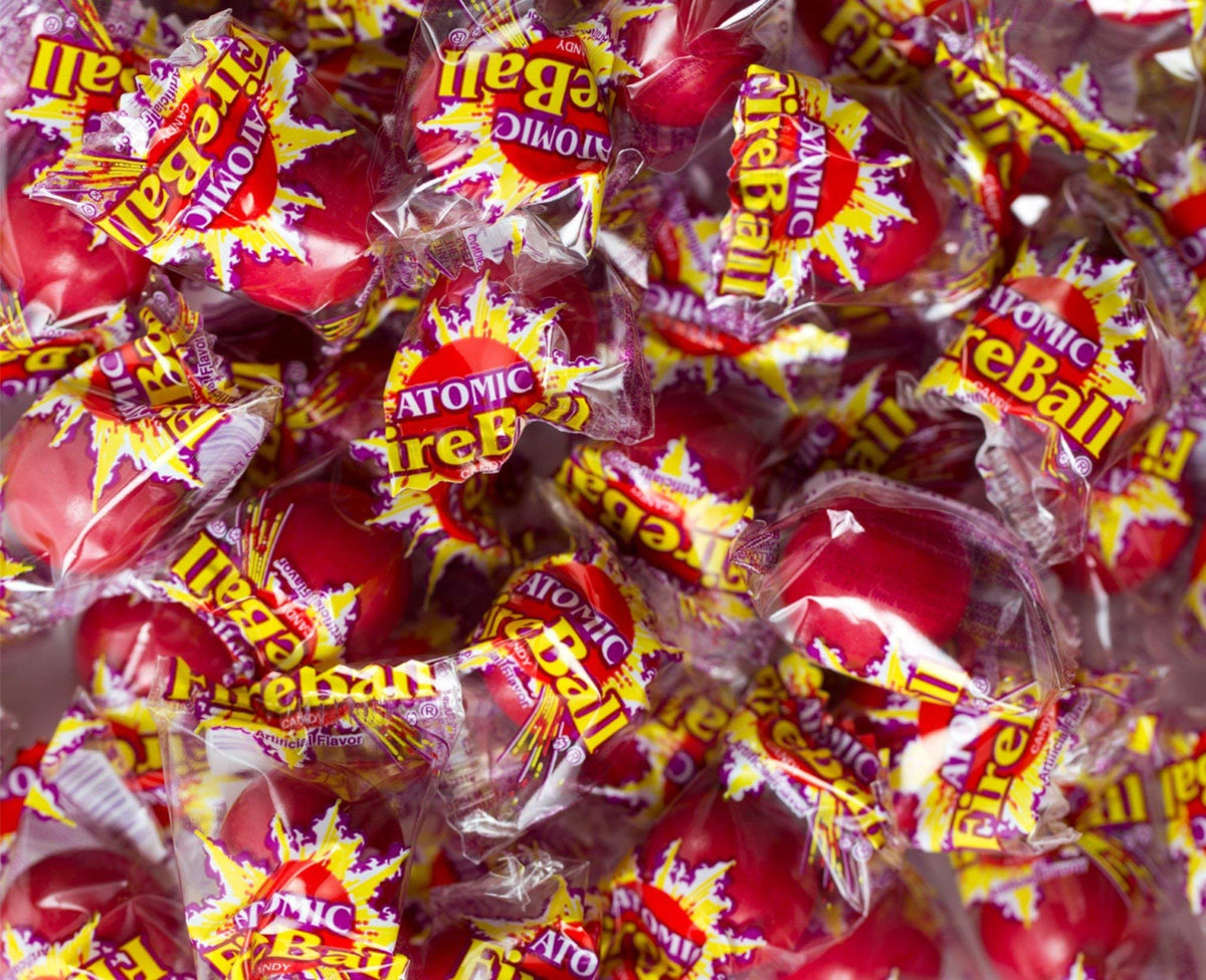 Ferrara ATOMIC FireBall Candy Jawbreakers – Hot Flavor, 3 lb Bag
