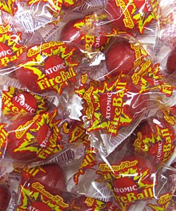 Ferrara Pan Atomic Fireballs 2.5 lb – Fiery Cinnamon Candy Bulk