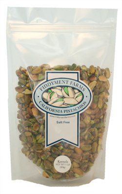 Fiddyment Farms 1 lb Unsalted Pistachio Kernels – California Grown, Fresh & Gourmet