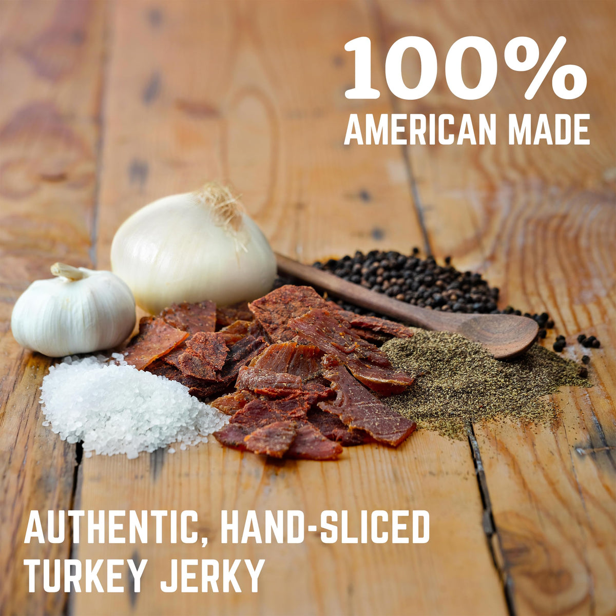 Field Trip Turkey Jerky Cracked Pepper – All Natural, Gluten Free, High Protein 12oz