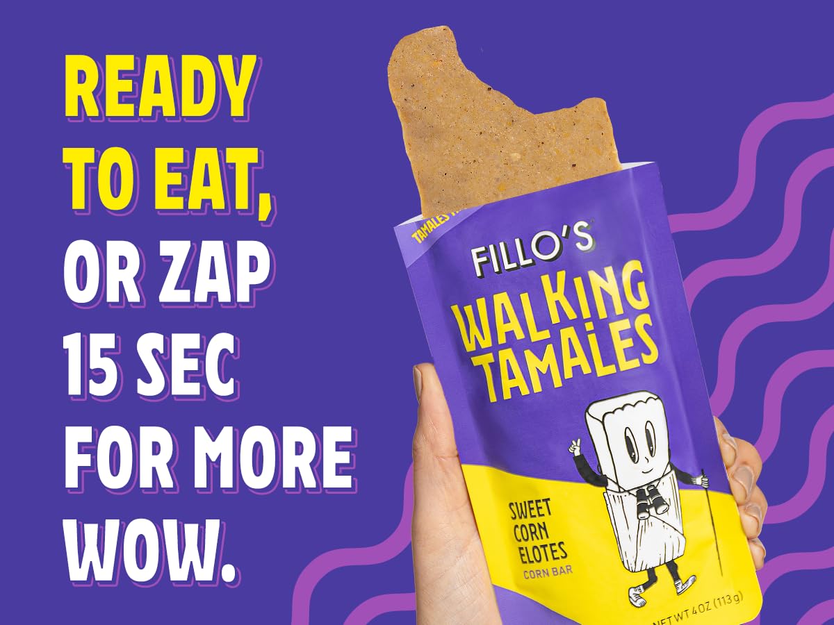 Fillo’s Tamales Variety Pack (7 Pack) – Ready-to-Eat, Gluten-Free, Vegan, Non-GMO