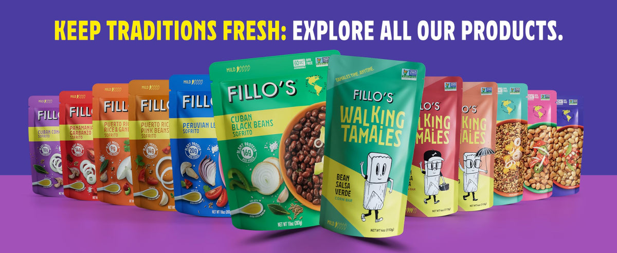 Fillo’s Tamales Variety Pack (7 Pack) – Ready-to-Eat Gluten-Free Vegan Mexican Tamales with Salsa Verde, Roja & Habanero