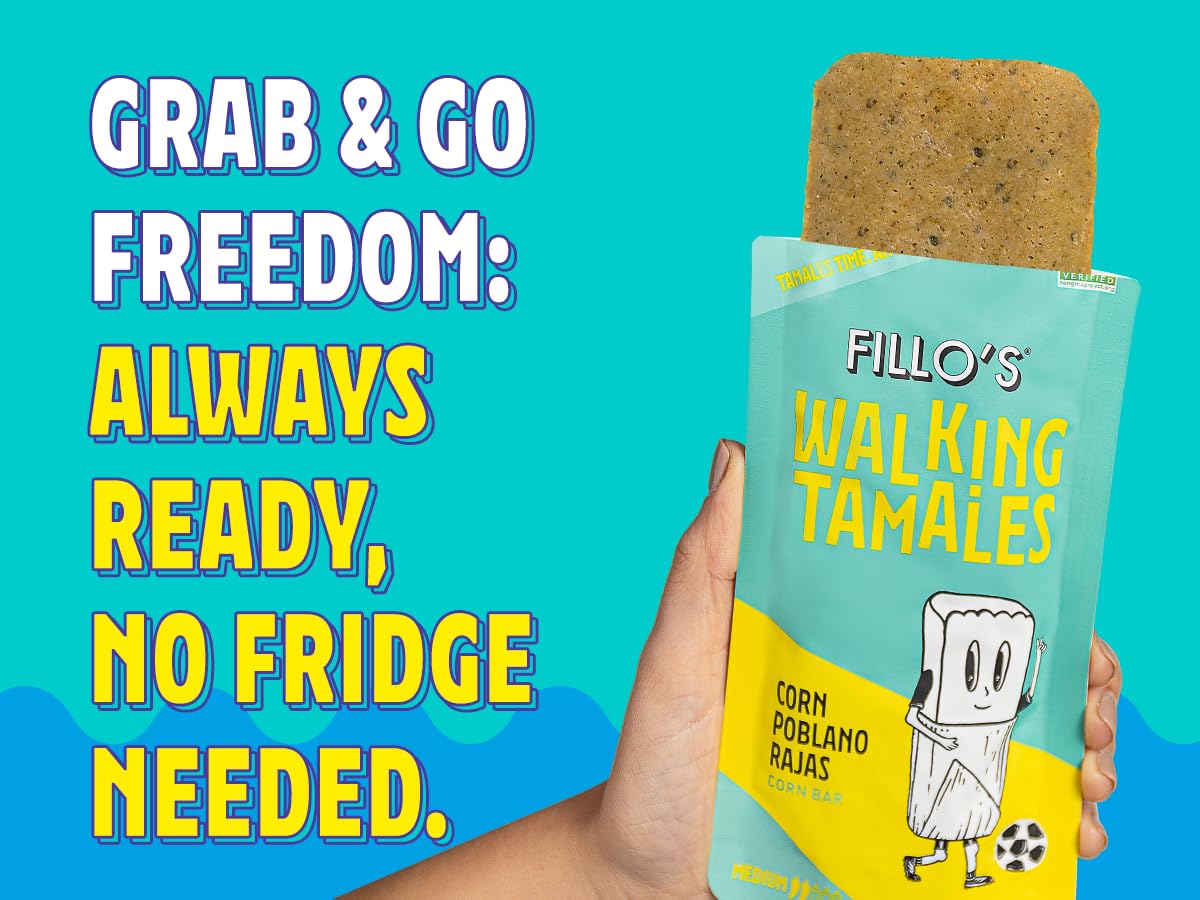 Fillo’s Tamales Variety Pack (7 Pack) – Ready-to-Eat, Gluten-Free, Vegan, Non-GMO