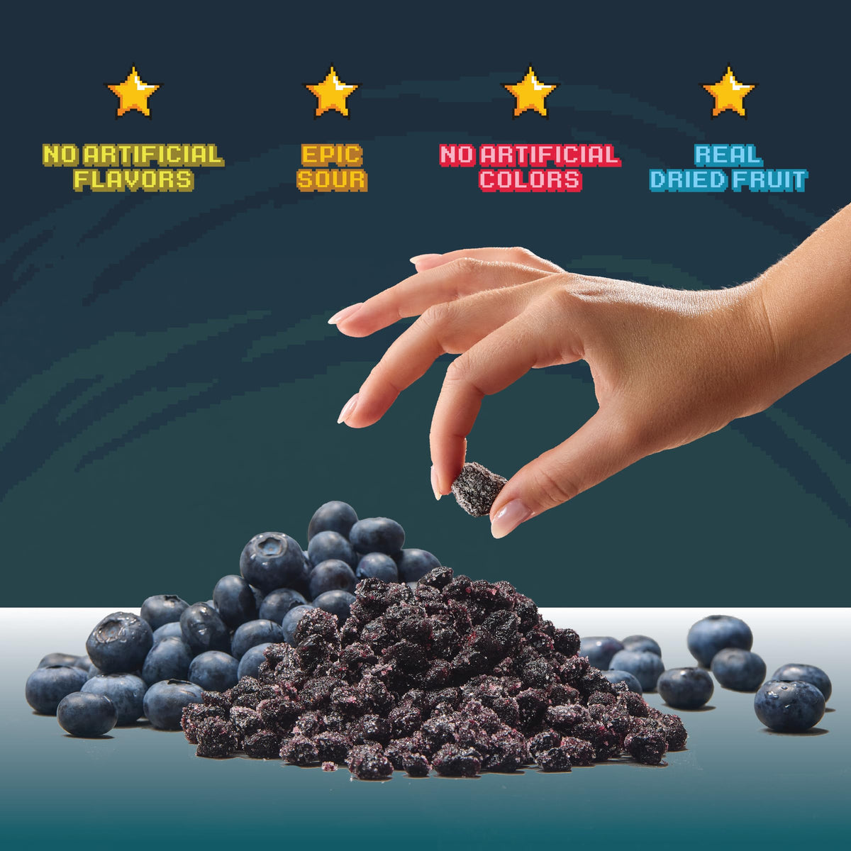 Final Boss Sour Blueberry Level 3 – 10 Pack, Real Dried Fruit, Clean Label