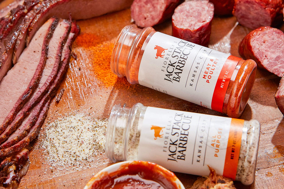Fiorella's Jack Stack Barbecue All-Purpose Dry Rub KC Spice 3 Pack (7oz Each)