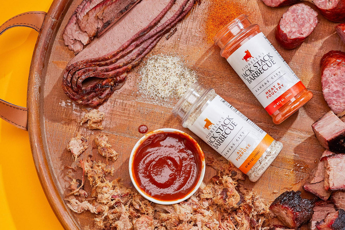 Fiorella's Jack Stack Barbecue All-Purpose Dry Rub KC Spice 3 Pack (7oz Each)