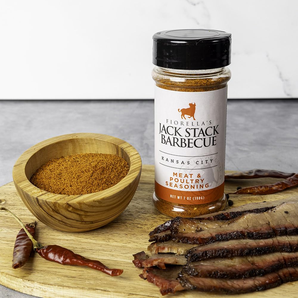 Fiorella's Jack Stack Barbecue Dry Rub Variety Pack (7oz Each) – All-Purpose, Steak & Meat & Poultry Seasonings