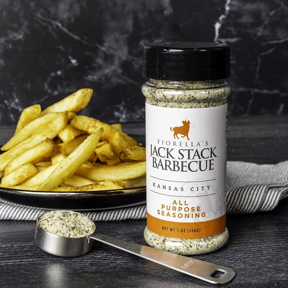 Fiorella's Jack Stack Barbecue Dry Rub Variety Pack (7oz Each) – All-Purpose, Steak & Meat & Poultry Seasonings