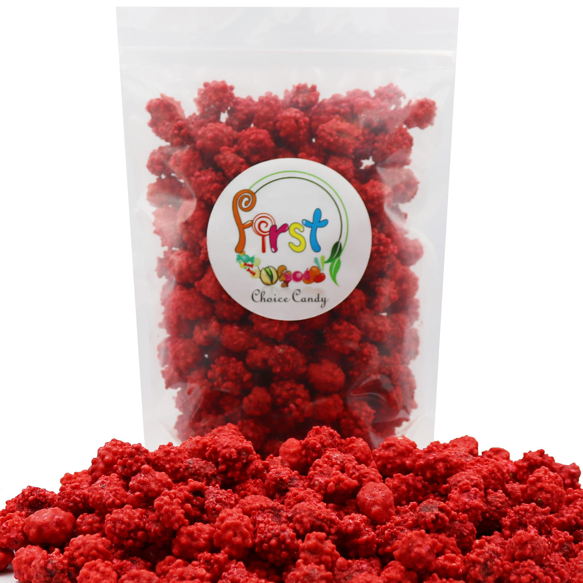 FirstChoiceCandy French Burnt Peanuts – Classic Red Old Fashioned Candy (5 lb)