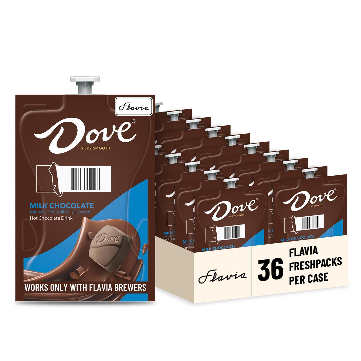 Flavia Cocoa Bliss Freshpacks — Hot Cocoa for FLAVIA Brewers (Case of 36)