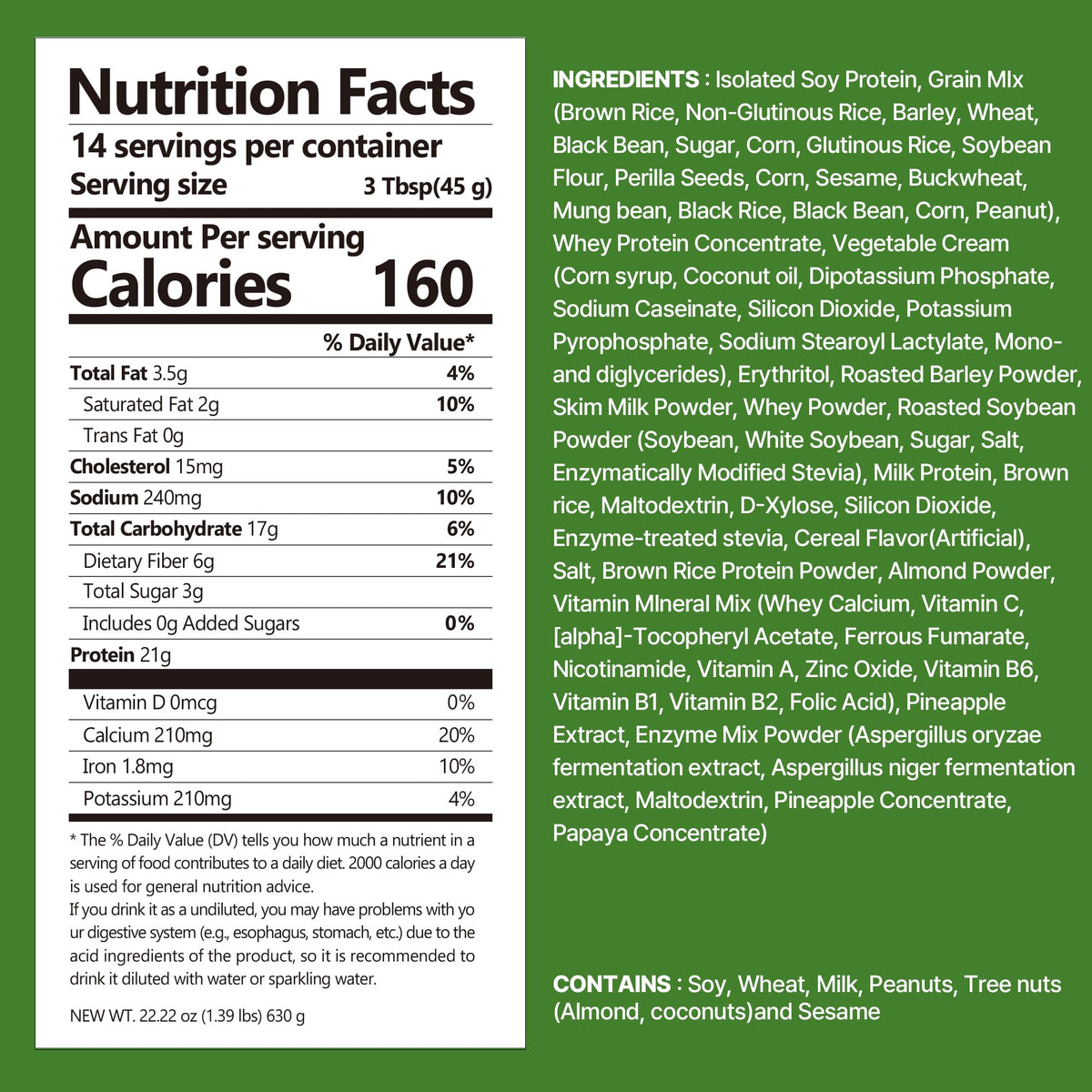 Flimeal GreenTea Matcha Protein Shake with Crunchy Balls – 21g Protein, Low Sugar, Keto-Friendly
