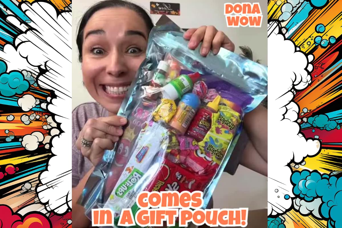 Food Crush Chamoy Pickle Kit For 2 + Blue Raspberry Pickle Kit – 22 Pieces | TikTok Candy Gift Set