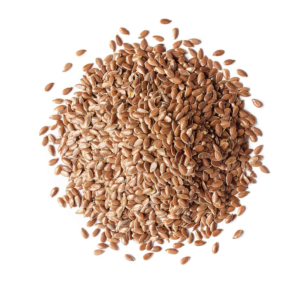 Food to Live Organic Brown Flax Seeds, 5 lb – Whole Raw, Non-GMO, Kosher, Vegan